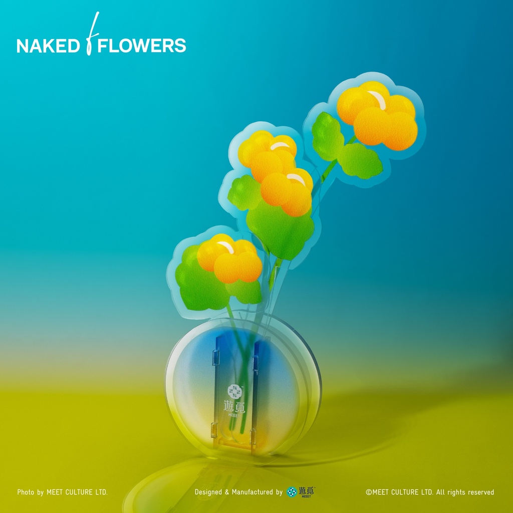 MEEET x Naked Inc. - 壓克力花瓶拼圖 (黃金雨)